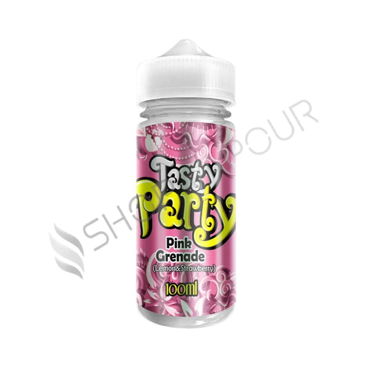 Pink Grenade 100ml Shortfill E-Liquid by Tasty Party