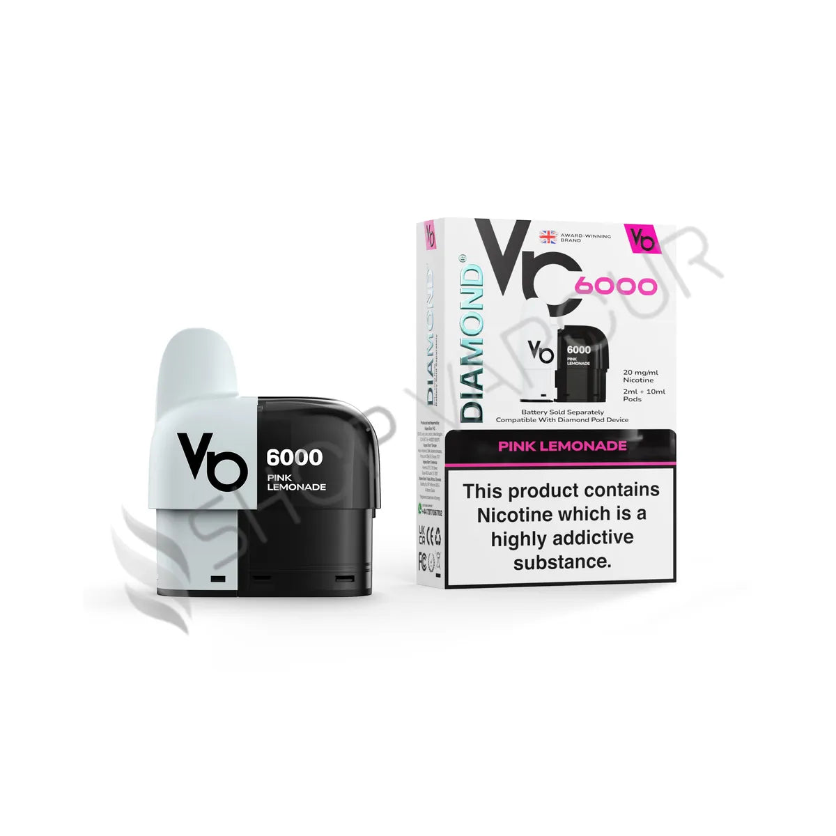 Vapes Bars Diamond 6000 Prefilled Pod Kit