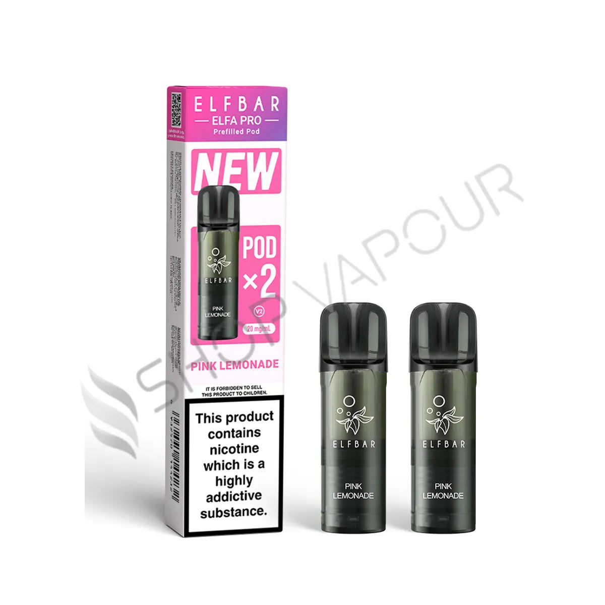 Pink Lemonade Elfa Pro Prefilled Pods by Elf Bar