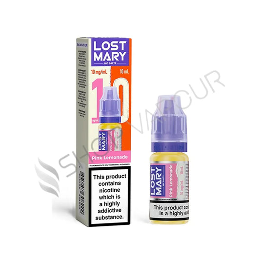 Pink Lemonade Nic Salt E-Liquid by Lost Mary