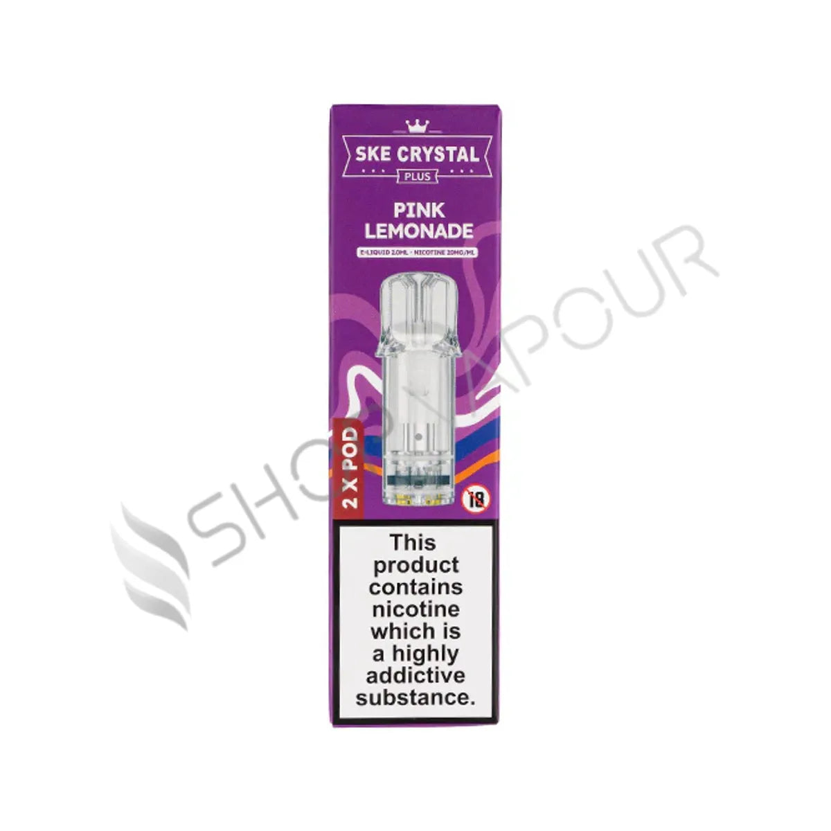 Pink Lemonade Crystal Plus Prefilled Pods by SKE