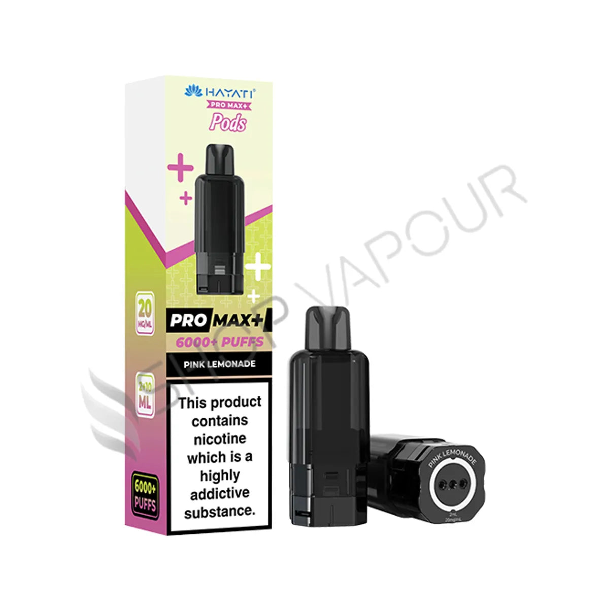 Pink Lemonade Pro Max Plus 6000 Prefilled Pod & Refill by Hayati