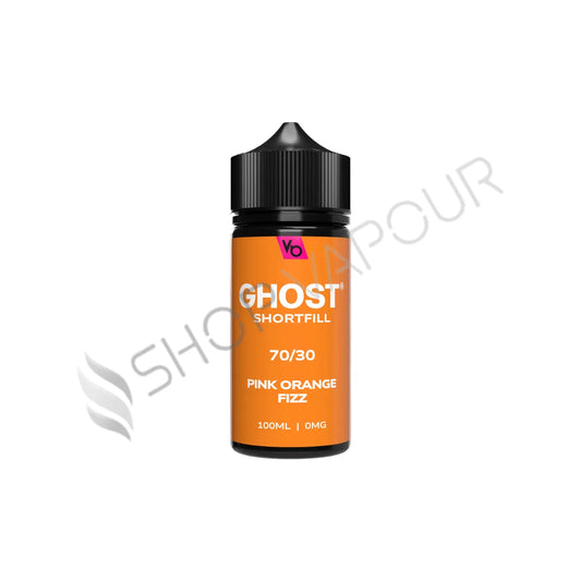 Pink Orange Fizz 100ml Shortfill E-Liquid by Vapes Bars Ghost