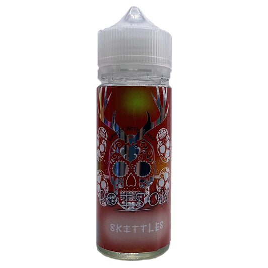 Poison - Skittles 100ml Shortfill E-Liquid