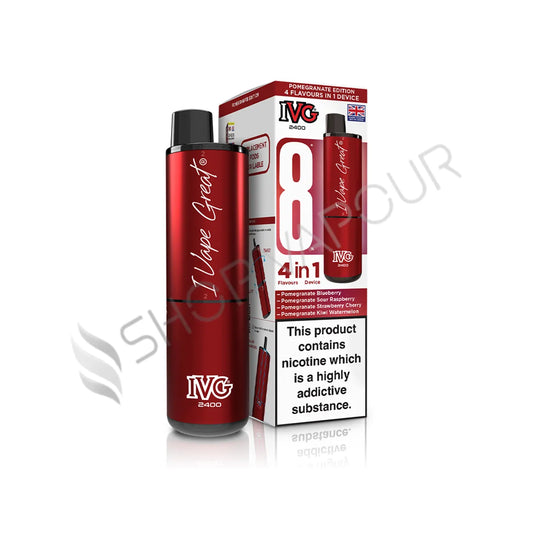 Pomegranate Edition IVG 2400 Prefilled Pod Kit