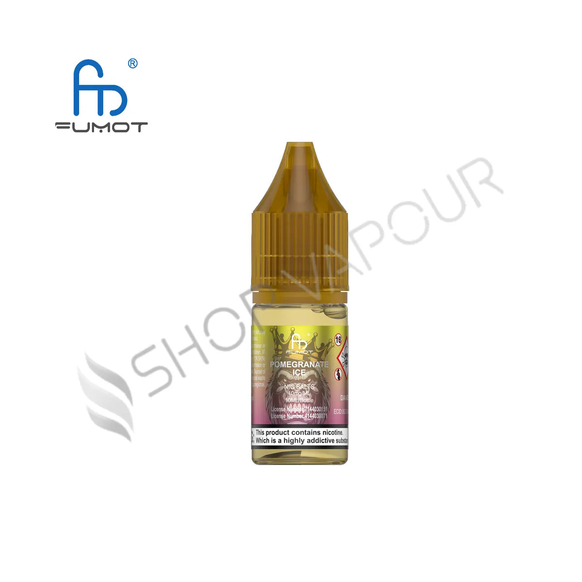 Pomegranate Ice Nic Salt E-Liquid by RandM 7000