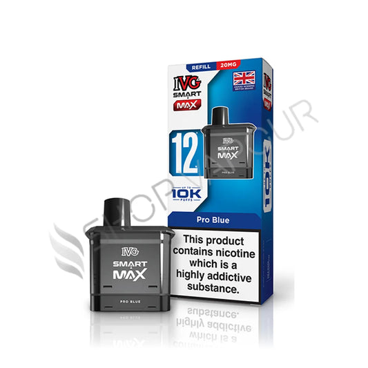 Pro Blue Smart Max Prefilled Pod & Refill by IVG