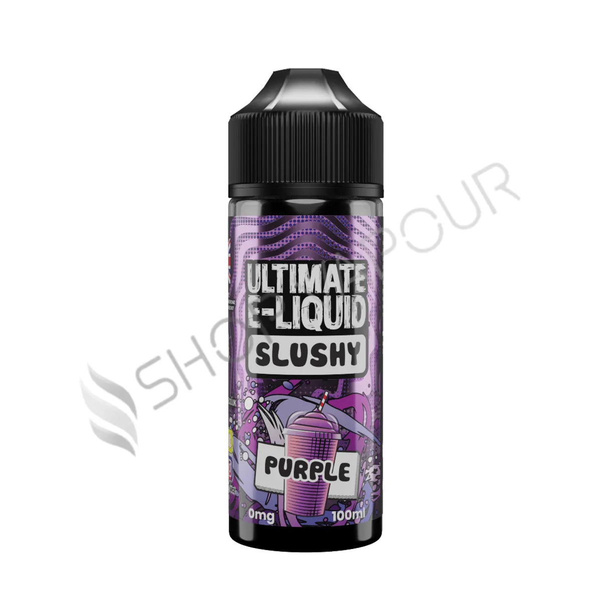 Purple 100ml Shortfill E-liquid by Ultimate Juice Slushy
