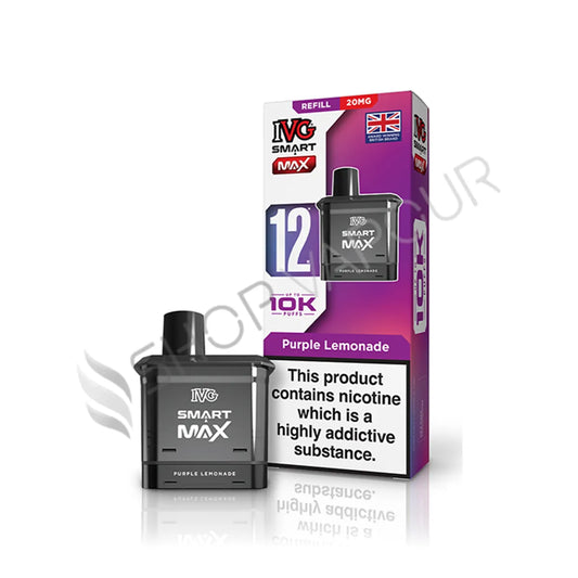 Purple Lemonade Smart Max Prefilled Pod & Refill by IVG