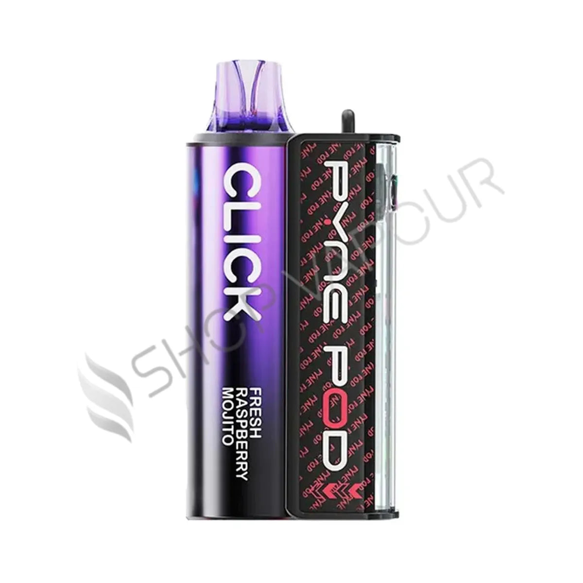 Pyne Pod Click 10K Prefilled Pod Kit - Fresh Raspberry Mojito