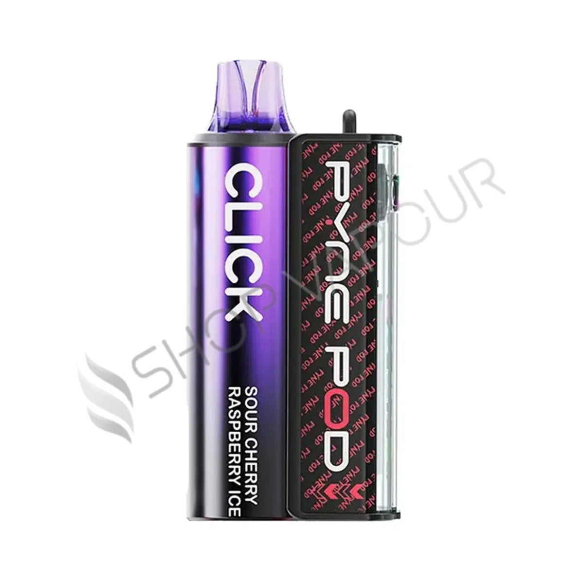 Pyne Pod Click 10K Prefilled Pod Kit - Sour Raspberry Cherry Ice