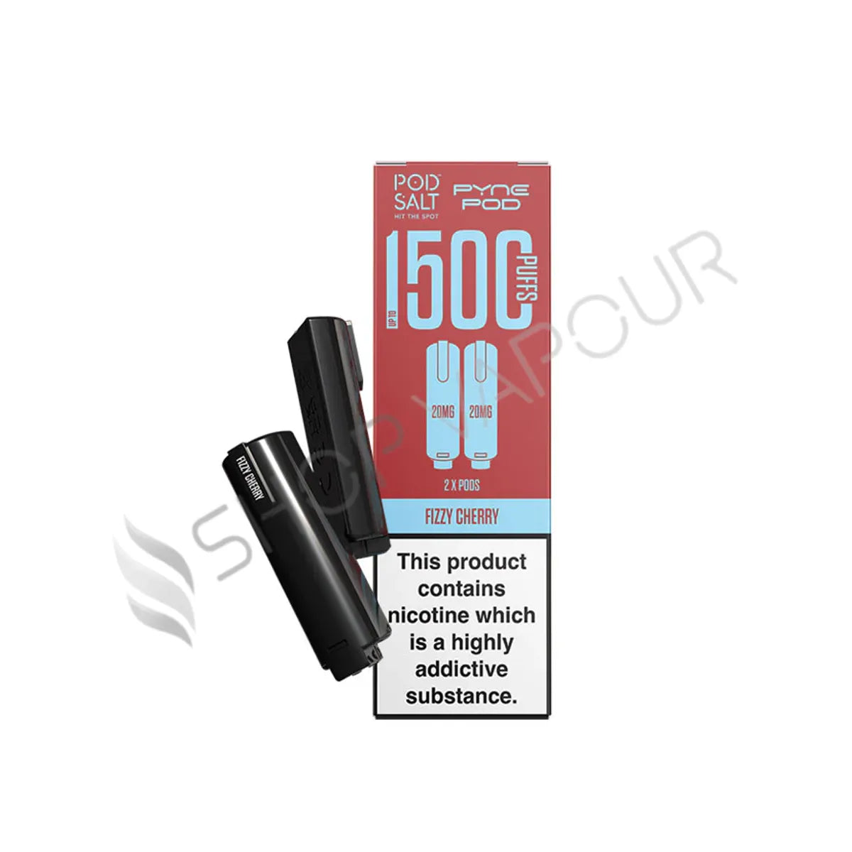 Fizzy Cherry 2 in 1 Prefilled Pods by Pyne Pod