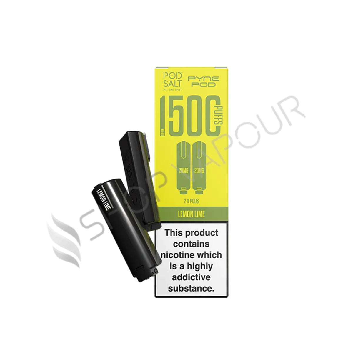 Lemon Lime 2 in 1 Prefilled Pods by Pyne Pod