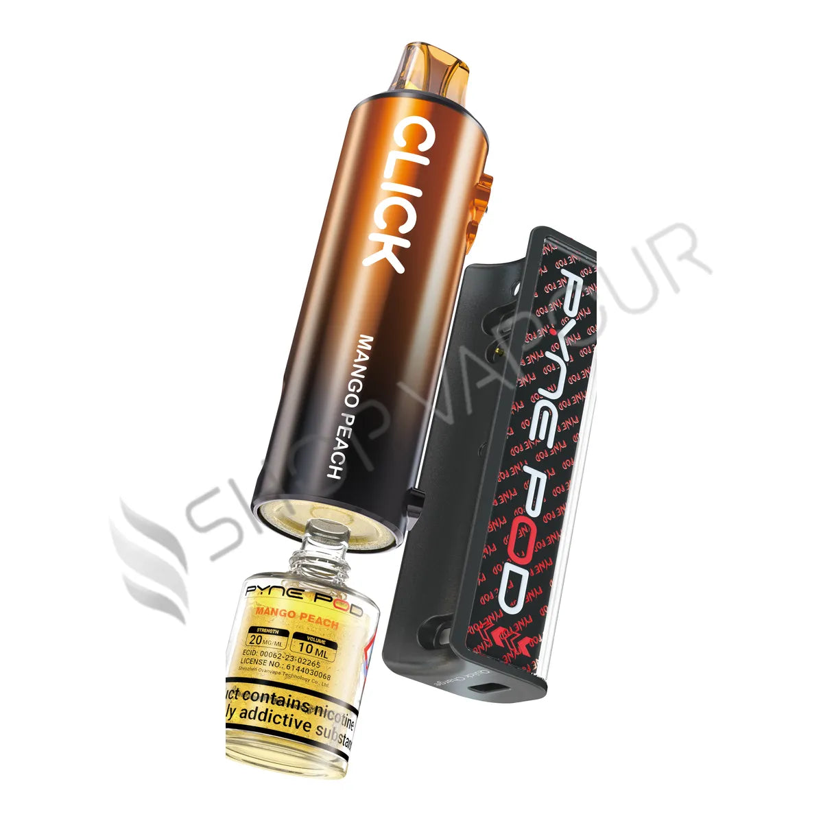 Pyne Pod Click 50K Prefilled Pod Kit - Mango Peach