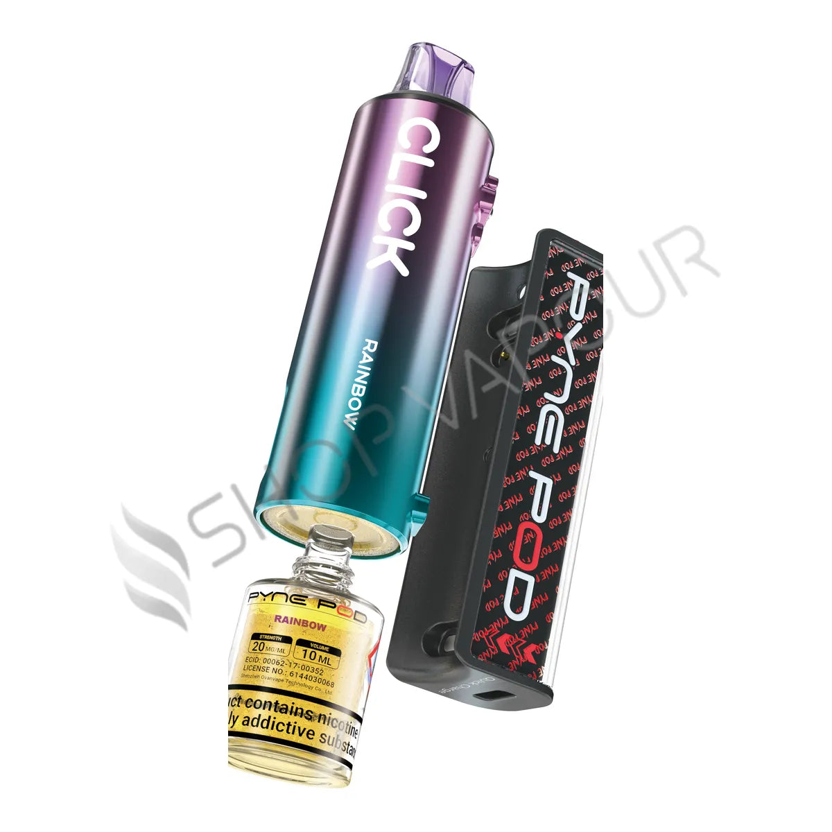 Pyne Pod Click 50K Prefilled Pod Kit - Rainbow
