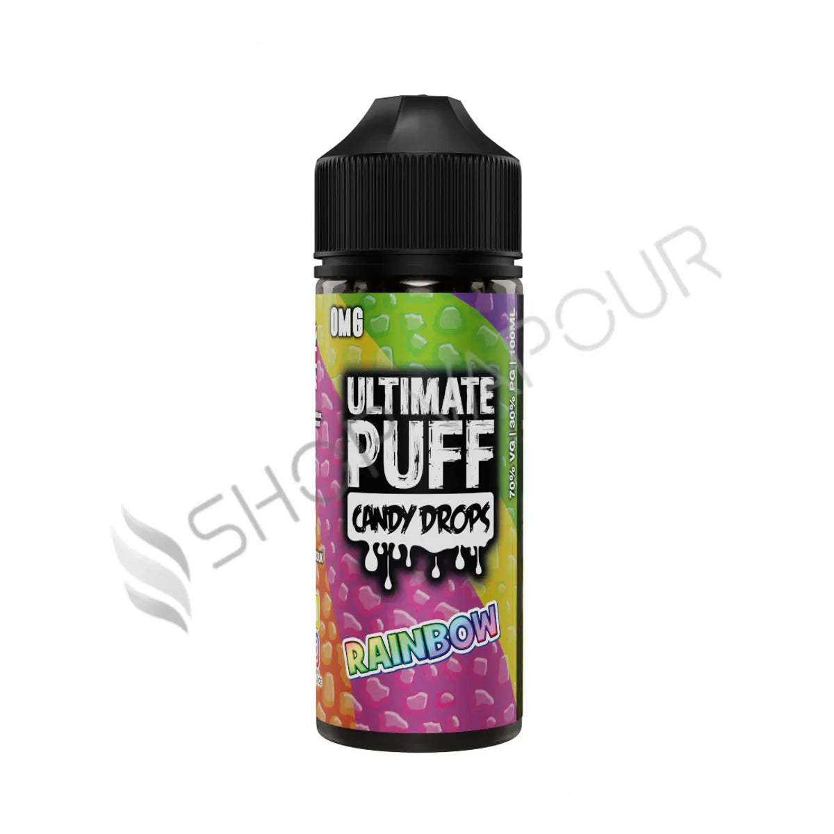 Rainbow 100ml Shortfill E Liquid by Ultimate Puff Candy Drops