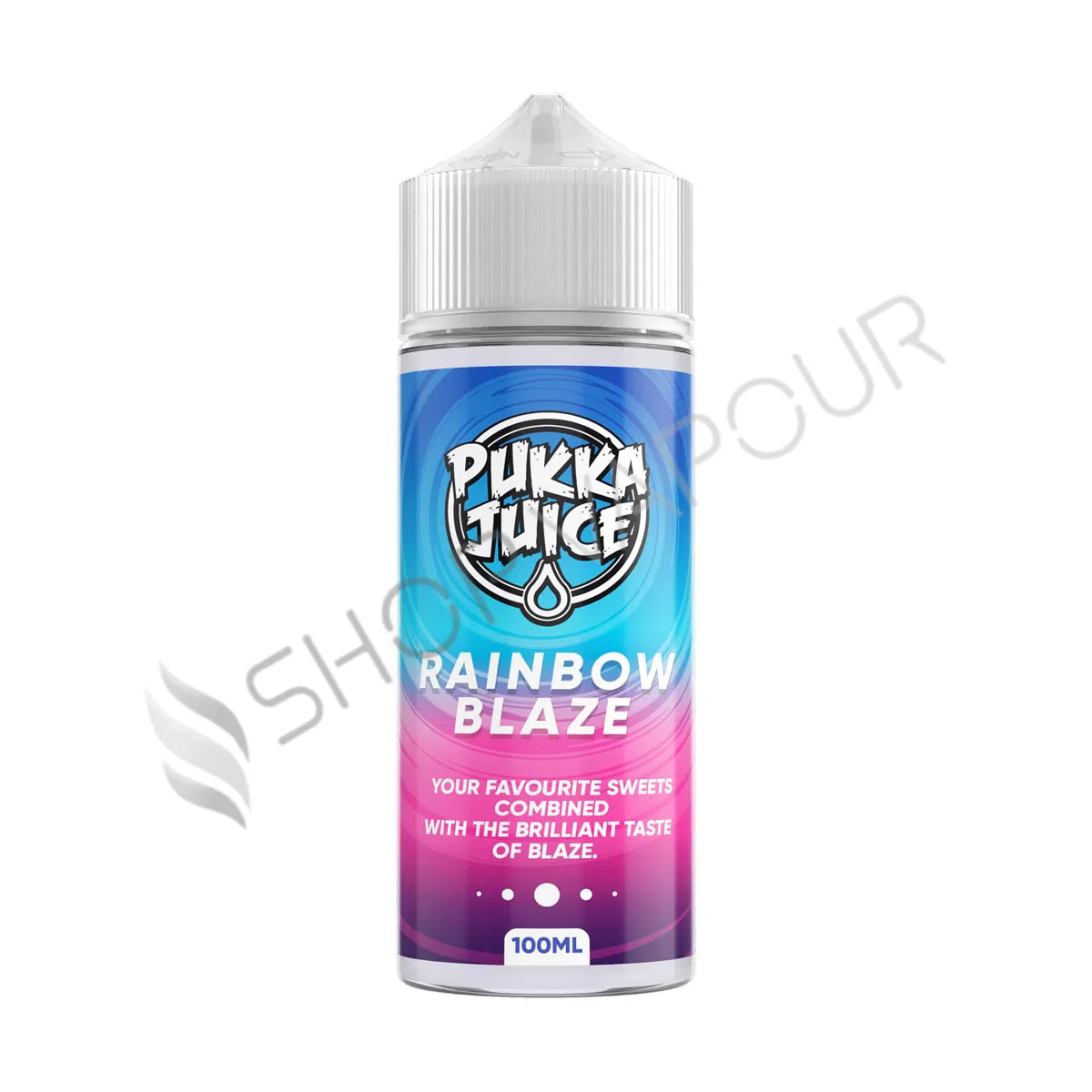 Rainbow Blaze 100ml Shortfill E-Liquid by Pukka Juice