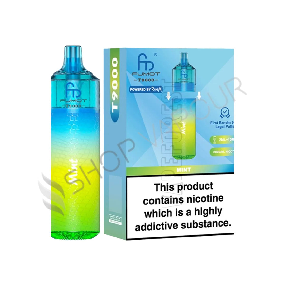 RandM Fumot T9000 Disposable Vape - Pack of 5