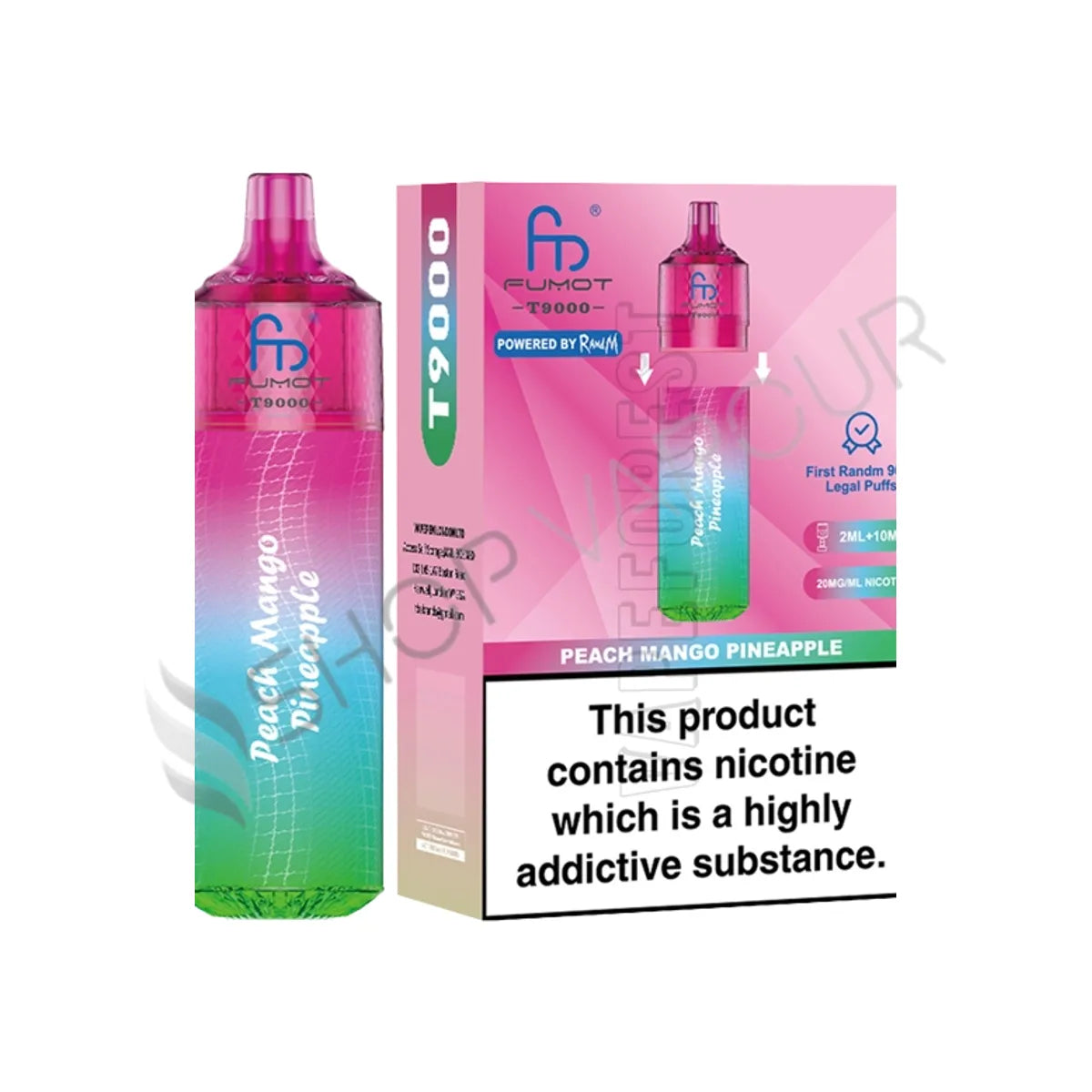 RandM Fumot T9000 Disposable Vape - Pack of 5
