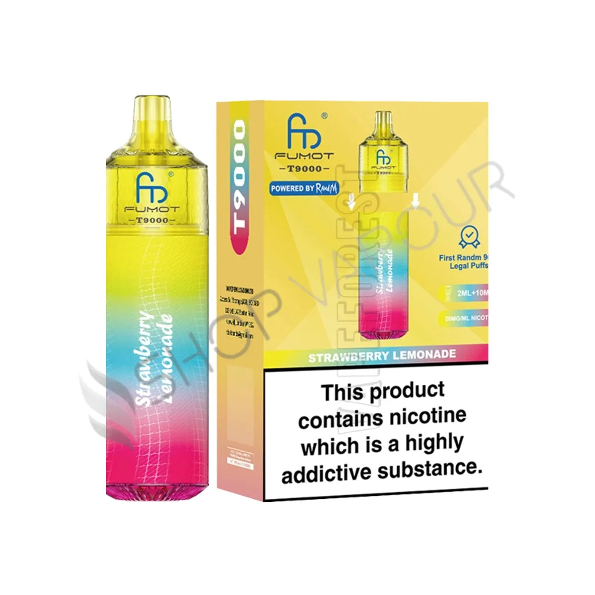 RandM Fumot T9000 Disposable Vape - Pack of 5