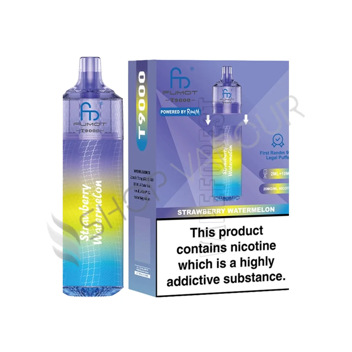 RandM Fumot T9000 Disposable Vape - Pack of 5