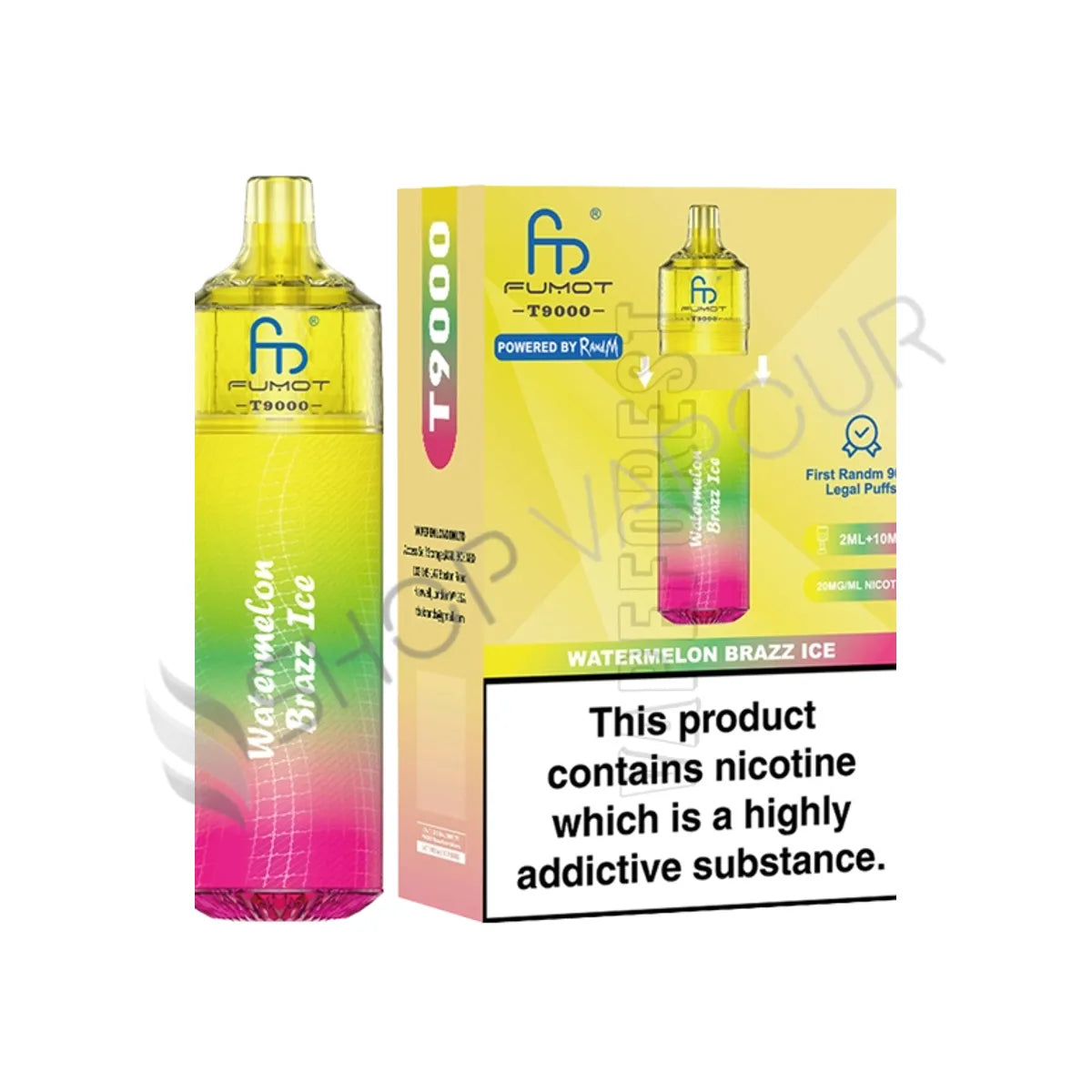 RandM Fumot T9000 Disposable Vape - Pack of 5