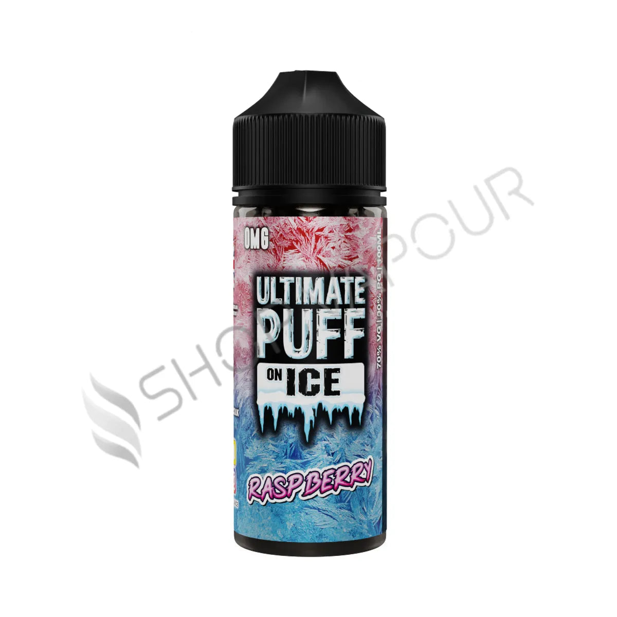 Raspberry 100ml Shortfill E-Liquid by Ultimate Puff On Ice