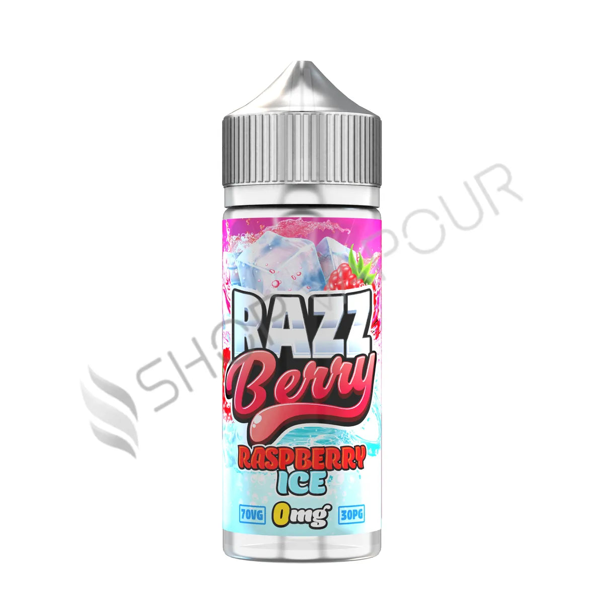 Raspberry Ice 100ml Shortfill E-Liquid by Razz Berry
