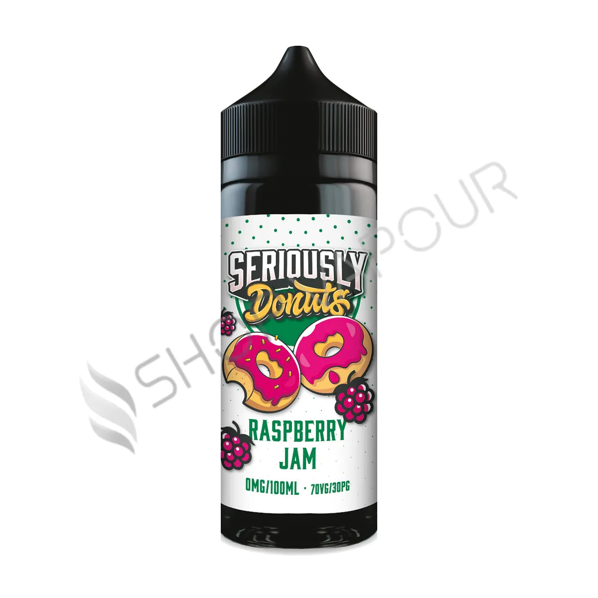 Raspberry Jam 100ml Shortfill E-liquid by Seriously Donuts