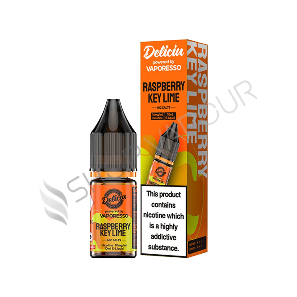 Raspberry Key Lime Nic Salt E-Liquid by Deliciu