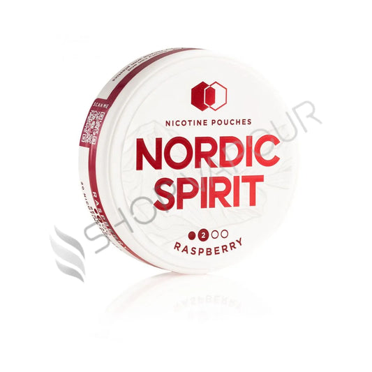Raspberry Nicotine Pouches by Nordic Spirit