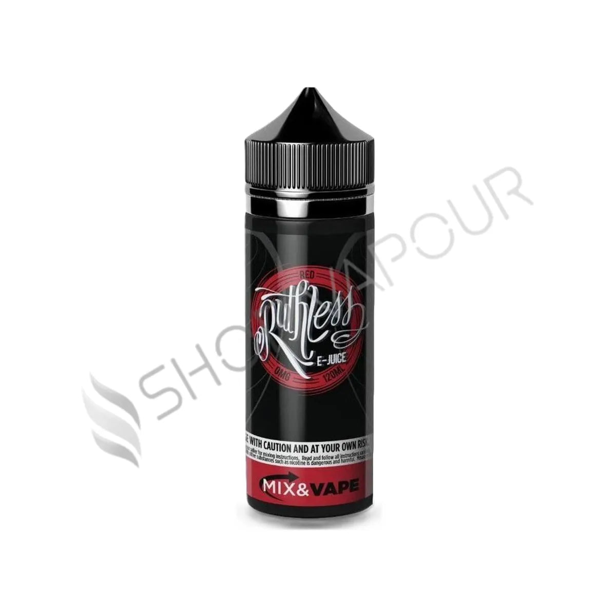 Red 100ml Shortfill E-Liquid by Ruthless