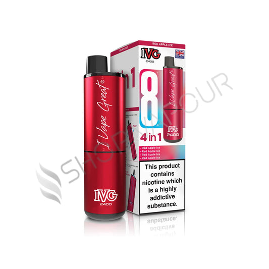 Red Apple Ice IVG 2400 Prefilled Pod Kit