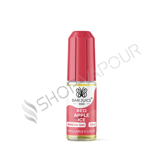 Red Apple Ice Nic Salt E-Liquid by Bar Juice 5000