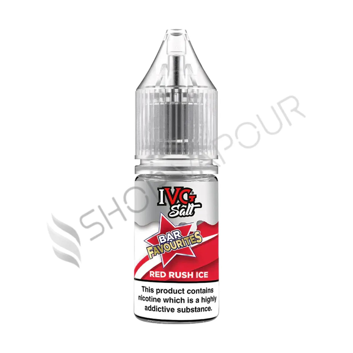 Red Rush Ice Nic Salt E-Liquid by IVG Bar Favourites