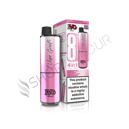 IVG 2400 4 in 1 Prefilled Pod Kit - Retro Edition