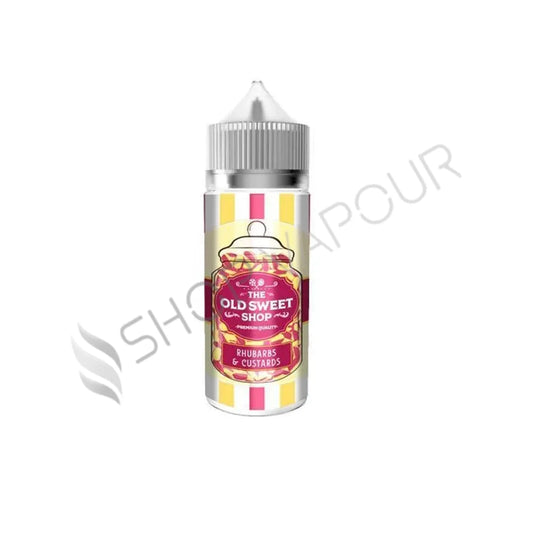 Rhubarb & Custard 100ml Shortfill E-Liquid by The Old Sweet Shop