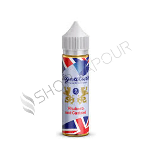 Rhubarb & Custard 50ml Shortfill E-Liquid by Signature