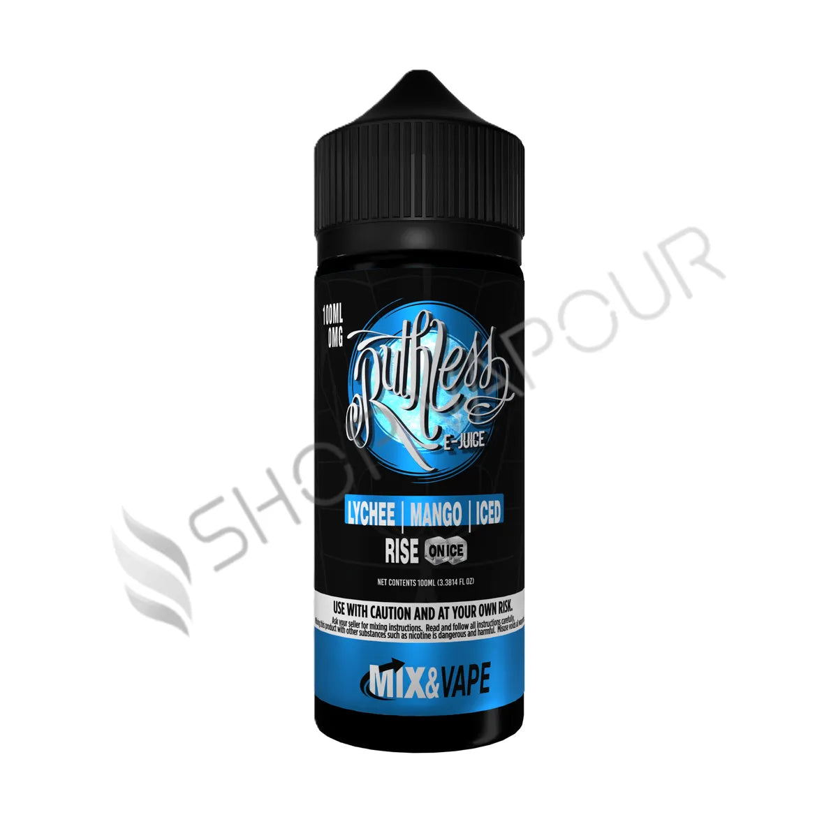 Rise On Ice 100ml Shortfill E-Liquid by Ruthless