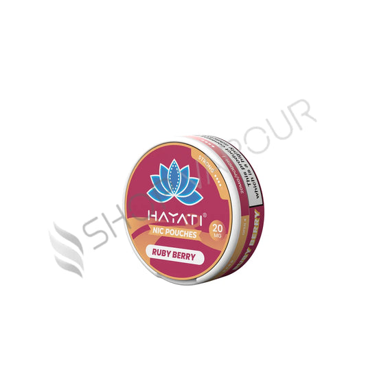 Ruby Berry Nicotine Pouches by Hayati