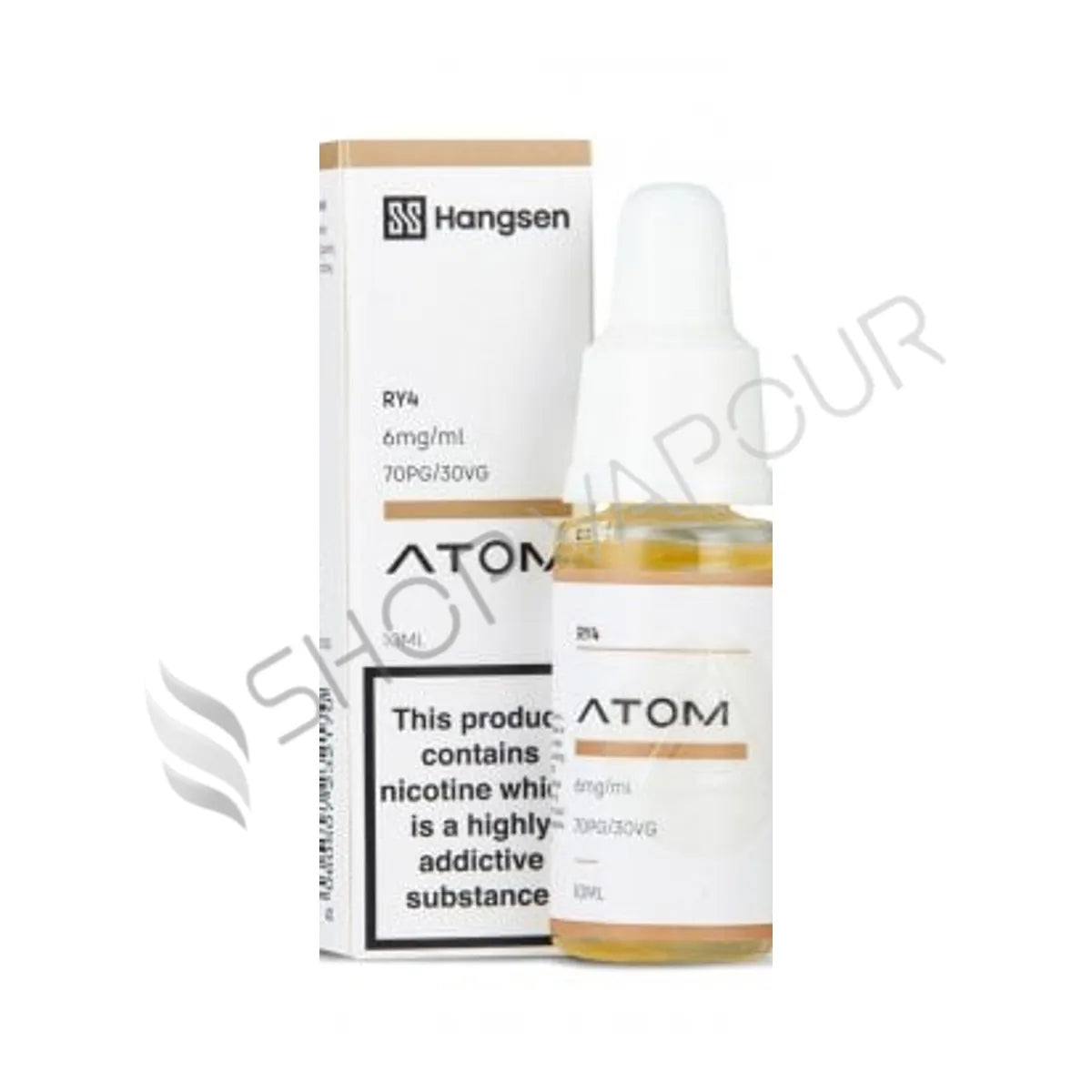 RY4 Tobacco 10ml E-Liquid by Hangsen Atom