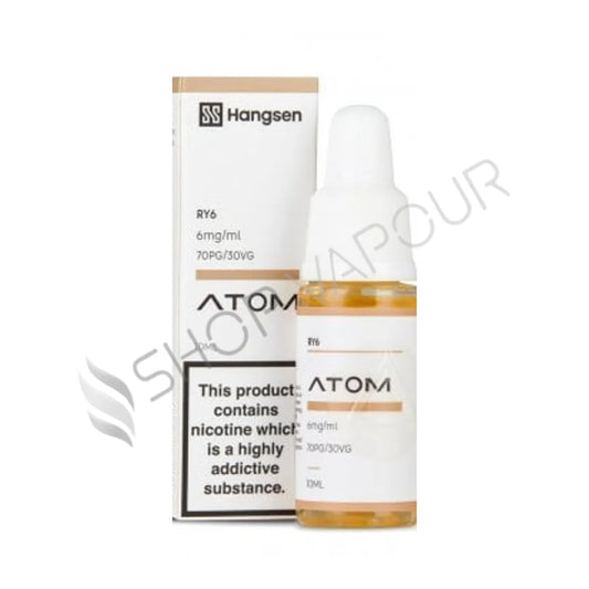 RY6 Tobacco 10ml E-Liquid by Hangsen Atom