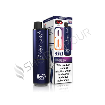 IVG 2400 4 in 1 Prefilled Pod Kit - Shisha Edition