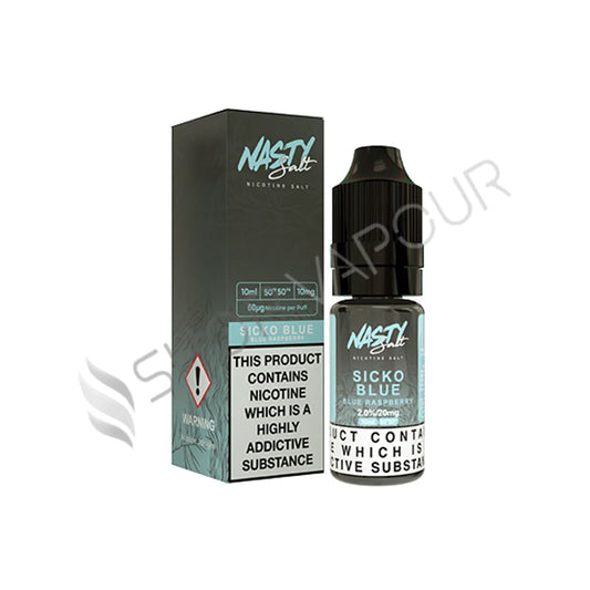 Sicko Blue Nic Salt E-Liquid by Nasty Salt