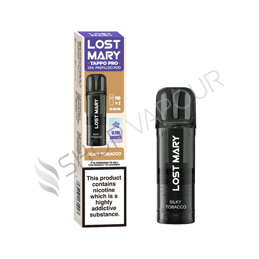 Silky Tobacco Tappo Prefilled Pods by Lost Mary