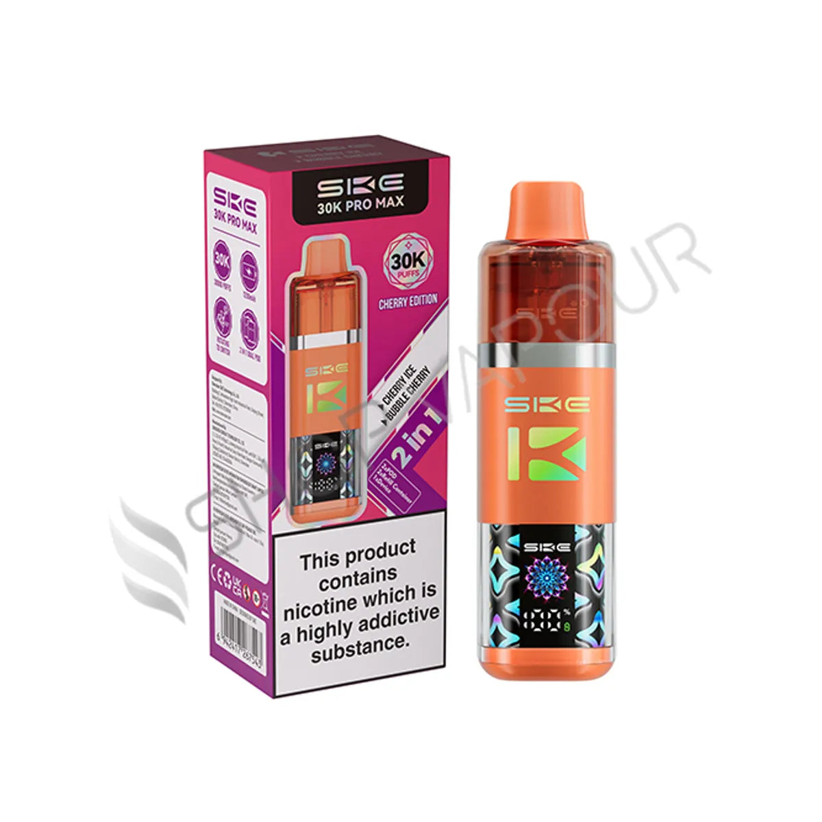 SKE Crystal 30K Pro Max Prefilled Pod Kit - Cherry Edition