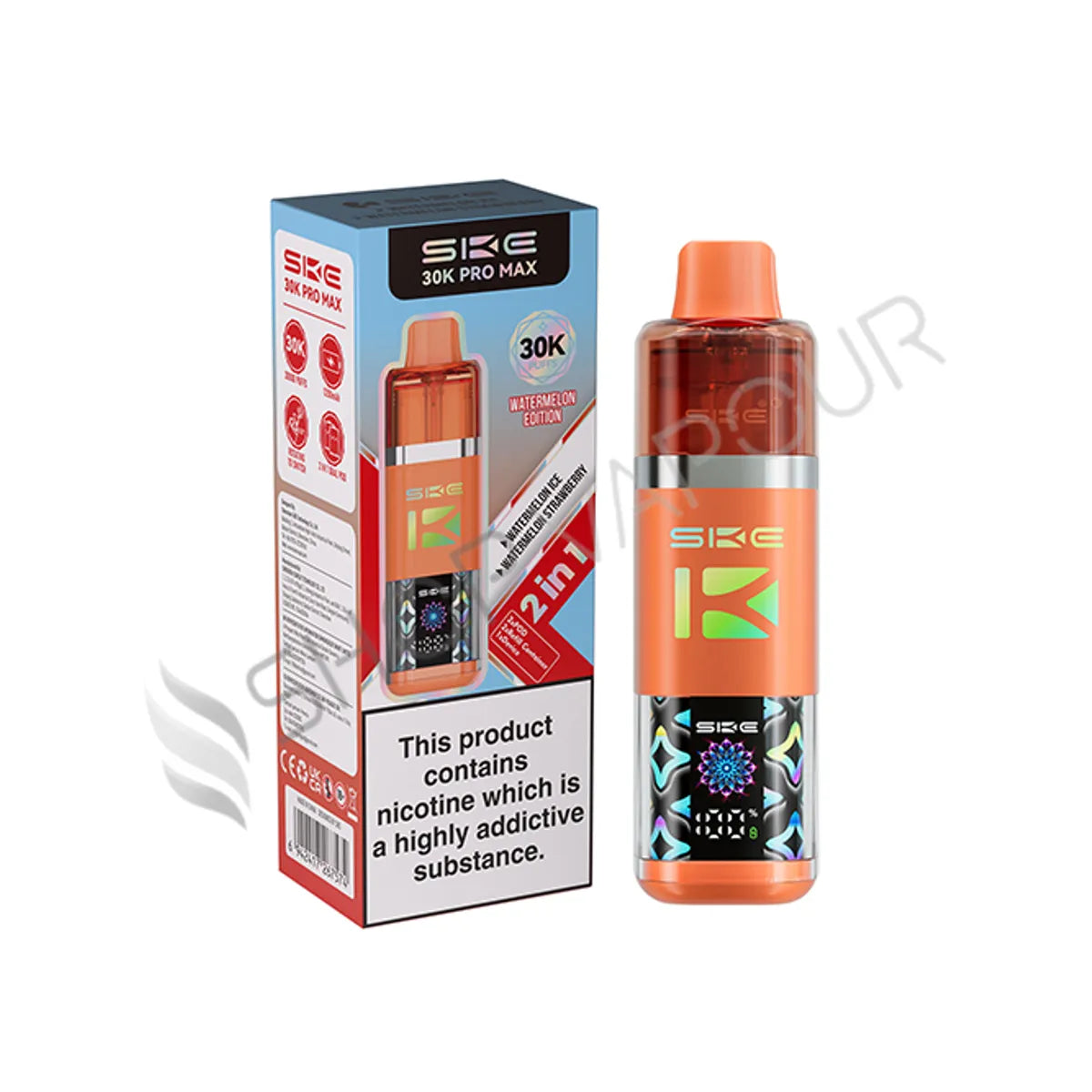 SKE Crystal 30K Pro Max Prefilled Pod Kit - Watermelon Edition