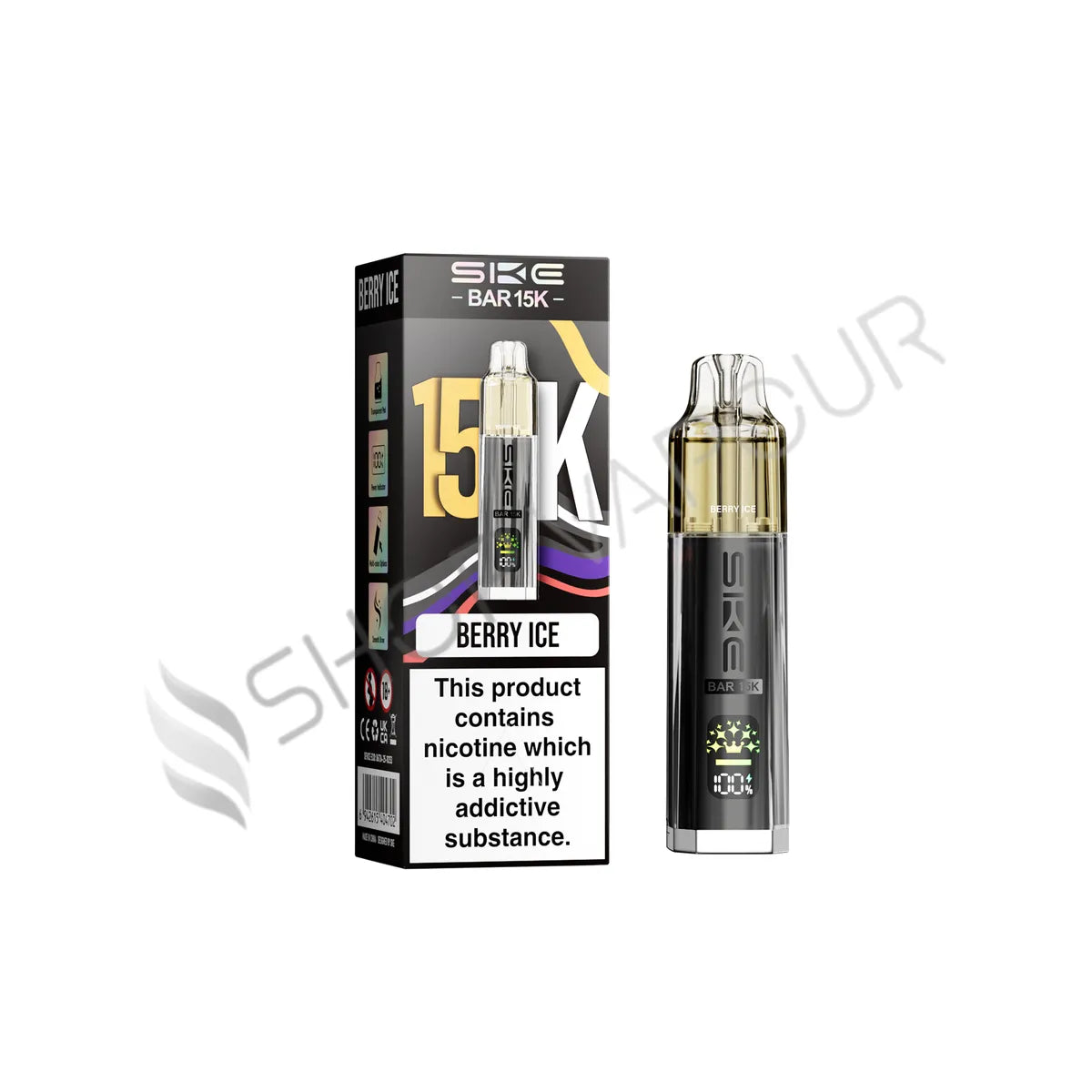 SKE Bar 15K Prefilled Pod Kit - Berry Ice