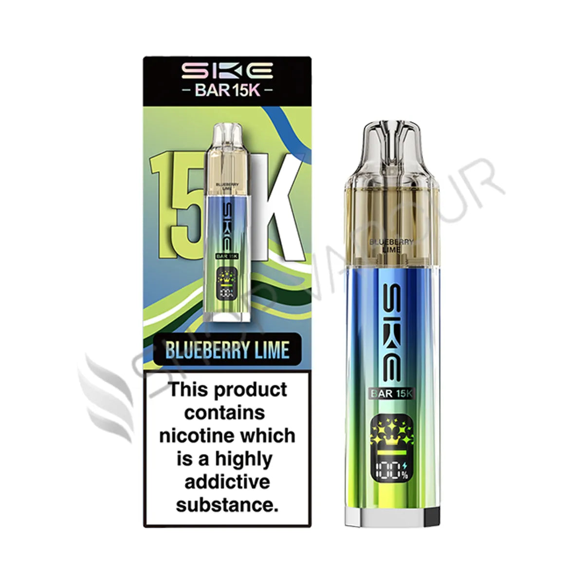 SKE Bar 15K Prefilled Pod Kit - Blueberry Lime