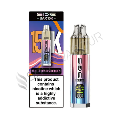 SKE Bar 15K Prefilled Pod Kit - Blueberry Raspberries